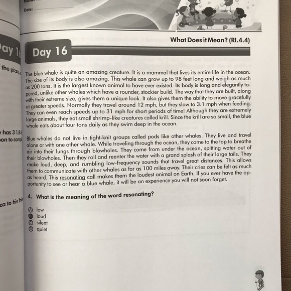 Final sale Summer learning head start used book for grade 4 to 5 - Picture 4 of 7